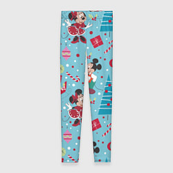 Женские легинсы Mickey and Minnie pattern