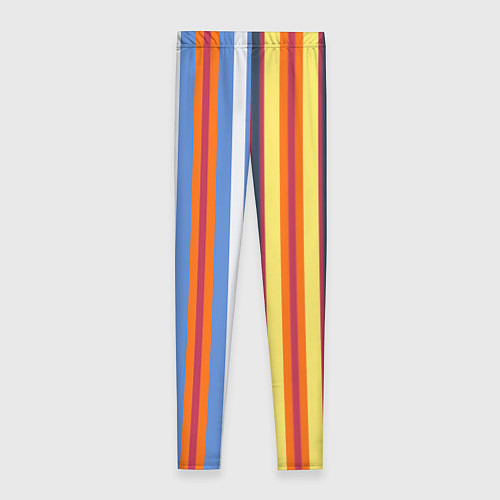 Женские легинсы Stripes Abstract / 3D-принт – фото 2