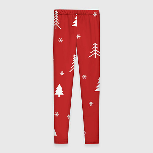 Женские легинсы Новогодняяnew year / 3D-принт – фото 2