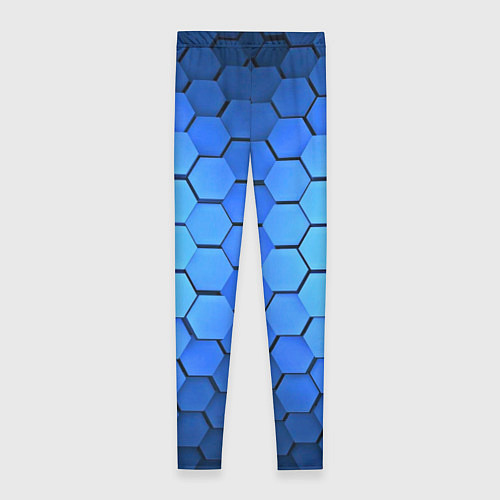Женские легинсы Неоновые 3D ПЛИТЫ / 3D-принт – фото 2