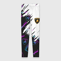 Женские легинсы Lamborghini pattern gradient