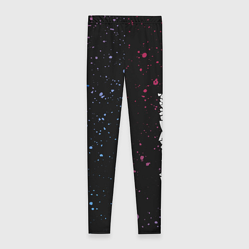 Женские легинсы FNF - ПАРЕНЬ Брызги / 3D-принт – фото 2