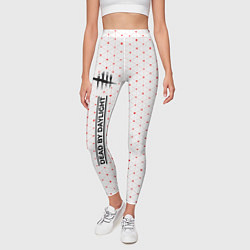 Леггинсы женские DEAD BY DAYLIGHT Абстракция FS, цвет: 3D-принт — фото 2