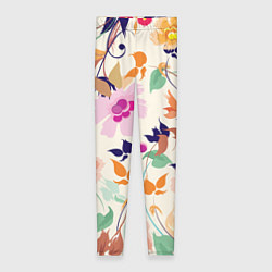 Леггинсы женские Summer floral pattern, цвет: 3D-принт
