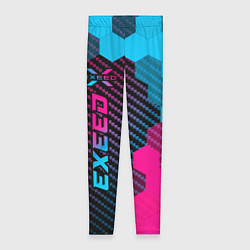 Женские легинсы Exeed Neon Gradient - FS