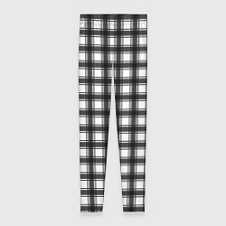 Женские легинсы Black and white trendy checkered pattern