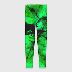 Леггинсы женские Зеленый фантом, цвет: 3D-принт
