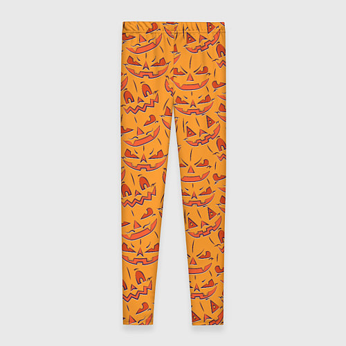 Женские легинсы Halloween Pumpkin Pattern / 3D-принт – фото 2