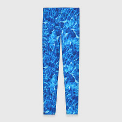 Леггинсы женские Синий лёд - текстура, цвет: 3D-принт