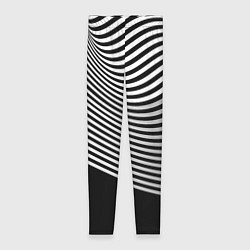 Леггинсы женские Trendy raster pattern, цвет: 3D-принт