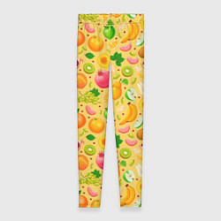 Леггинсы женские Fruit abundance, цвет: 3D-принт