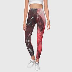 Леггинсы женские Тени и красный туман, цвет: 3D-принт — фото 2