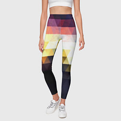Леггинсы женские Mosaic abstraction, цвет: 3D-принт — фото 2