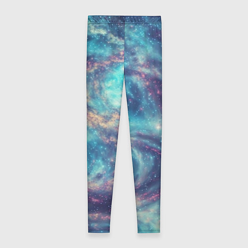 Женские легинсы Путеводная звезда в космосе / 3D-принт – фото 2