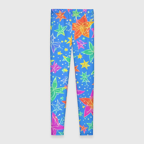 Женские легинсы Морские мотивы / 3D-принт – фото 2