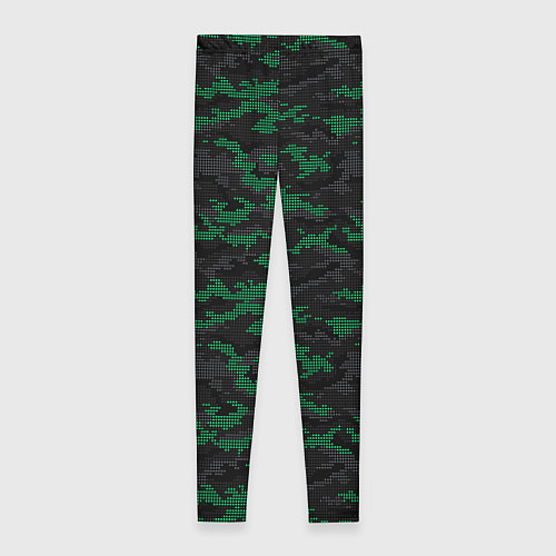 Женские легинсы Точечный камуфляжный узор Spot camouflage pattern / 3D-принт – фото 2