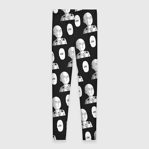 Женские легинсы Saitama - ok pattern / 3D-принт – фото 2