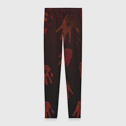 Женские легинсы Кровавые ладони