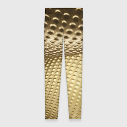 Леггинсы женские Золотая сетка абстракция, цвет: 3D-принт