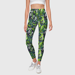 Леггинсы женские Three, цвет: 3D-принт — фото 2