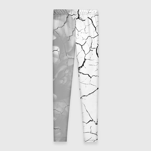 Женские легинсы Palworld glitch на светлом фоне по-вертикали / 3D-принт – фото 2
