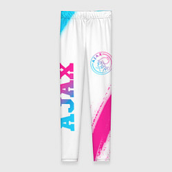 Женские легинсы Ajax neon gradient style вертикально