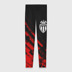 Леггинсы женские Monaco sport grunge, цвет: 3D-принт