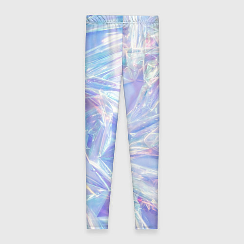 Женские легинсы Эффект голографии с пластиковой лентой / 3D-принт – фото 2