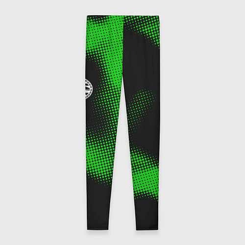 Женские легинсы PSV sport halftone / 3D-принт – фото 2