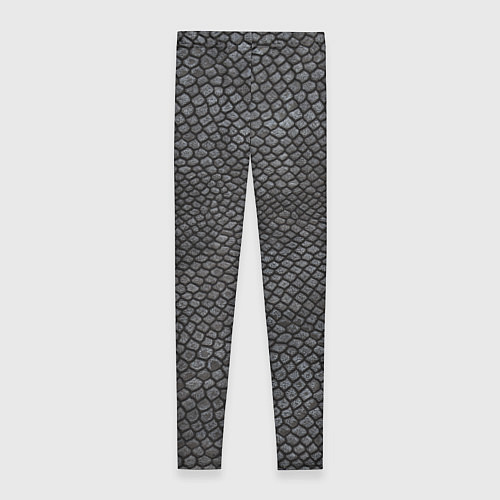 Женские легинсы Текстура змеиная кожа / 3D-принт – фото 2