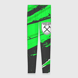 Женские легинсы West Ham sport green