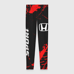 Женские легинсы Honda red sport tires