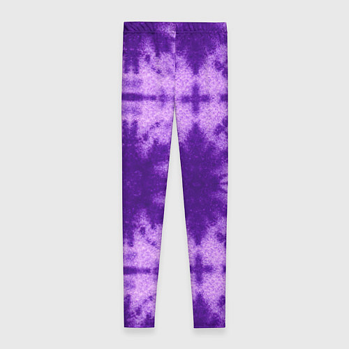 Женские легинсы Тай дай фиолетовый / 3D-принт – фото 2
