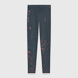 Женские легинсы Брызги краски на стену