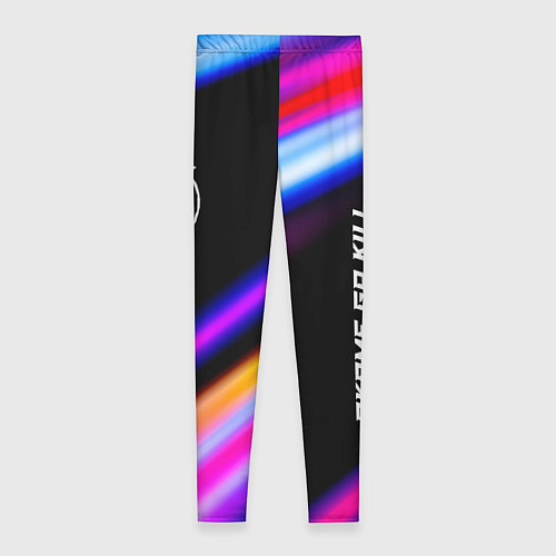 Женские легинсы Akame ga Kill speed anime lights / 3D-принт – фото 2