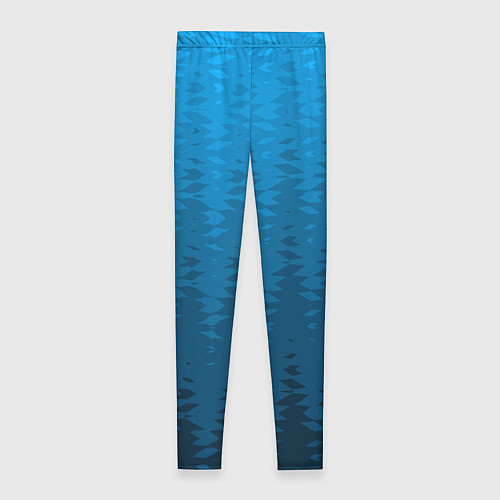 Женские легинсы Синий абтрактный градиент / 3D-принт – фото 2