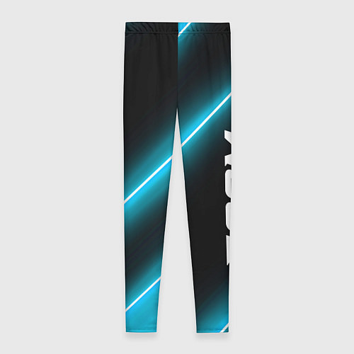 Женские легинсы Doom неоновые лампы / 3D-принт – фото 2