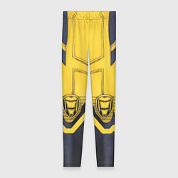 Леггинсы женские Yellow costume bottom, цвет: 3D-принт