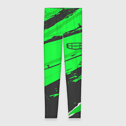 Леггинсы женские Geely sport green, цвет: 3D-принт