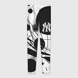 Леггинсы женские New York Yankees baseball team - abstraction, цвет: 3D-принт