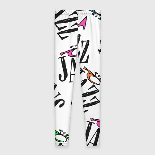 Женские легинсы Just jazz in color / 3D-принт – фото 2
