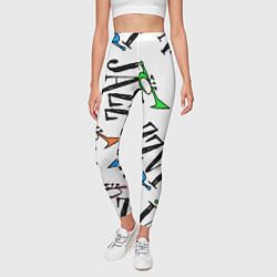 Леггинсы женские Just jazz in color, цвет: 3D-принт — фото 2
