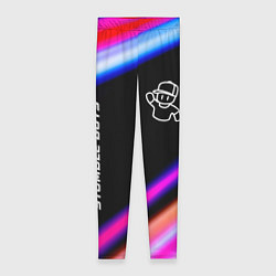 Женские легинсы Stumble Guys speed game lights