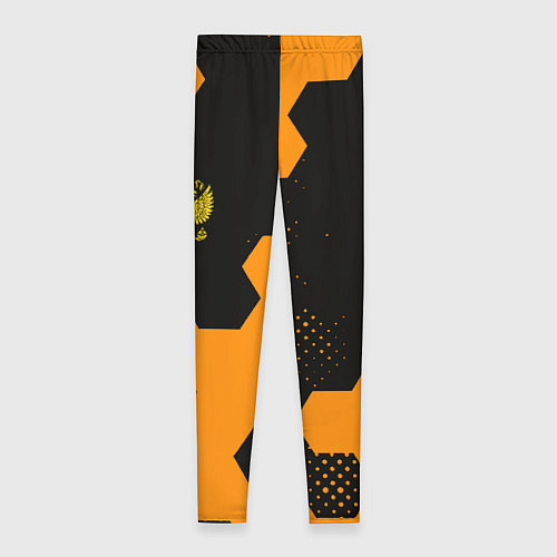 Женские легинсы Герф РФ соты броня / 3D-принт – фото 2