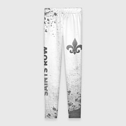 Женские легинсы Saints Row - white gradient вертикально