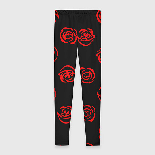 Женские легинсы Twenty one pilots rose pattern / 3D-принт – фото 2