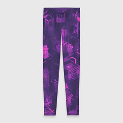 Женские легинсы Неоновый городок