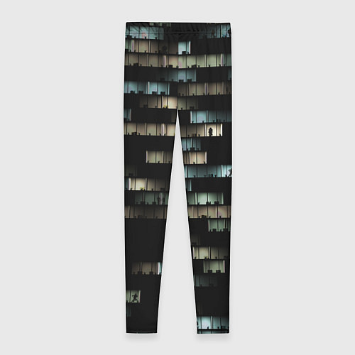Женские легинсы Офисный вайб / 3D-принт – фото 2