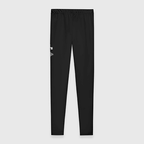 Женские легинсы Arctic Monkeys - classic black color / 3D-принт – фото 2