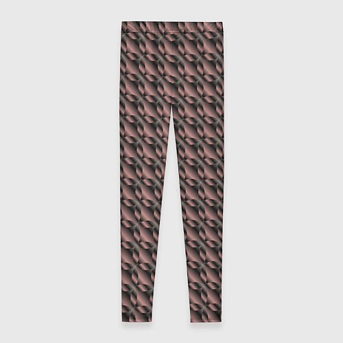 Женские легинсы Бронза / 3D-принт – фото 2